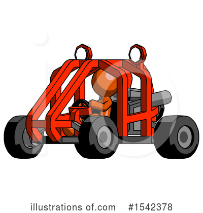 Royalty-Free (RF) Orange Design Mascot Clipart Illustration by Leo Blanchette - Stock Sample #1542378