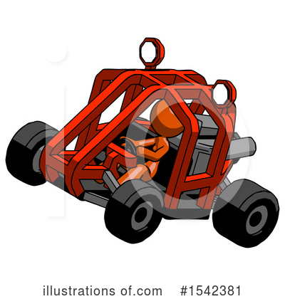 Royalty-Free (RF) Orange Design Mascot Clipart Illustration by Leo Blanchette - Stock Sample #1542381
