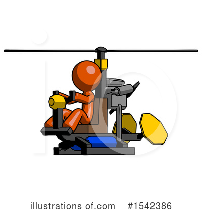 Royalty-Free (RF) Orange Design Mascot Clipart Illustration by Leo Blanchette - Stock Sample #1542386