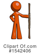 Orange Design Mascot Clipart #1542406 by Leo Blanchette