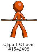 Orange Design Mascot Clipart #1542408 by Leo Blanchette