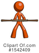 Orange Design Mascot Clipart #1542409 by Leo Blanchette