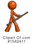 Orange Design Mascot Clipart #1542411 by Leo Blanchette