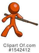 Orange Design Mascot Clipart #1542412 by Leo Blanchette