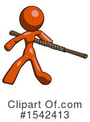 Orange Design Mascot Clipart #1542413 by Leo Blanchette