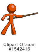Orange Design Mascot Clipart #1542416 by Leo Blanchette