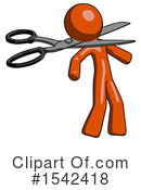 Orange Design Mascot Clipart #1542418 by Leo Blanchette