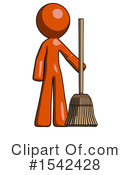 Orange Design Mascot Clipart #1542428 by Leo Blanchette