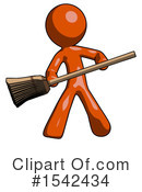 Orange Design Mascot Clipart #1542434 by Leo Blanchette