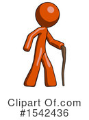 Orange Design Mascot Clipart #1542436 by Leo Blanchette