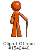Orange Design Mascot Clipart #1542440 by Leo Blanchette
