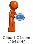 Orange Design Mascot Clipart #1542444 by Leo Blanchette