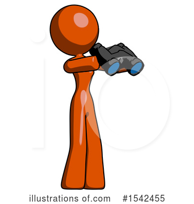 Royalty-Free (RF) Orange Design Mascot Clipart Illustration by Leo Blanchette - Stock Sample #1542455