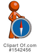 Orange Design Mascot Clipart #1542456 by Leo Blanchette