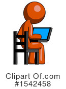 Orange Design Mascot Clipart #1542458 by Leo Blanchette