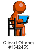 Orange Design Mascot Clipart #1542459 by Leo Blanchette
