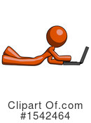 Orange Design Mascot Clipart #1542464 by Leo Blanchette