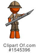 Orange Design Mascot Clipart #1545396 by Leo Blanchette