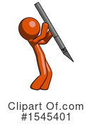 Orange Design Mascot Clipart #1545401 by Leo Blanchette