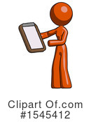 Orange Design Mascot Clipart #1545412 by Leo Blanchette