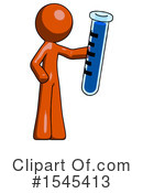 Orange Design Mascot Clipart #1545413 by Leo Blanchette