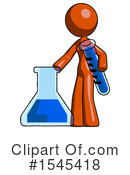 Orange Design Mascot Clipart #1545418 by Leo Blanchette