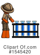 Orange Design Mascot Clipart #1545420 by Leo Blanchette