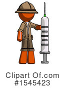 Orange Design Mascot Clipart #1545423 by Leo Blanchette