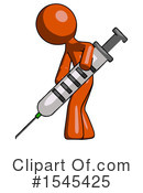 Orange Design Mascot Clipart #1545425 by Leo Blanchette