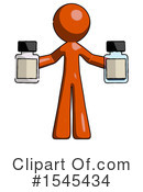 Orange Design Mascot Clipart #1545434 by Leo Blanchette