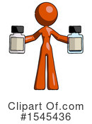 Orange Design Mascot Clipart #1545436 by Leo Blanchette