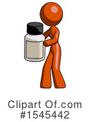 Orange Design Mascot Clipart #1545442 by Leo Blanchette