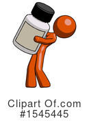 Orange Design Mascot Clipart #1545445 by Leo Blanchette