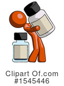 Orange Design Mascot Clipart #1545446 by Leo Blanchette