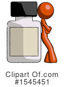Orange Design Mascot Clipart #1545451 by Leo Blanchette