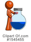 Orange Design Mascot Clipart #1545455 by Leo Blanchette