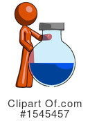Orange Design Mascot Clipart #1545457 by Leo Blanchette