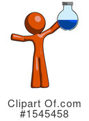 Orange Design Mascot Clipart #1545458 by Leo Blanchette