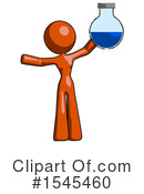 Orange Design Mascot Clipart #1545460 by Leo Blanchette