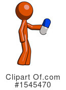 Orange Design Mascot Clipart #1545470 by Leo Blanchette