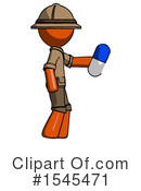 Orange Design Mascot Clipart #1545471 by Leo Blanchette