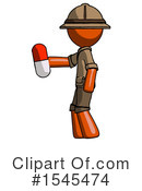 Orange Design Mascot Clipart #1545474 by Leo Blanchette