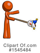Orange Design Mascot Clipart #1545484 by Leo Blanchette