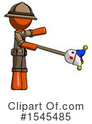 Orange Design Mascot Clipart #1545485 by Leo Blanchette