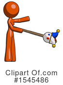 Orange Design Mascot Clipart #1545486 by Leo Blanchette