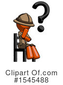 Orange Design Mascot Clipart #1545488 by Leo Blanchette