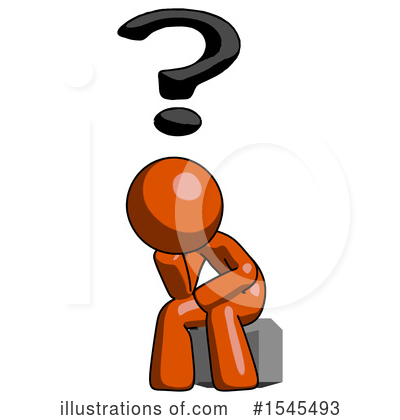 Royalty-Free (RF) Orange Design Mascot Clipart Illustration by Leo Blanchette - Stock Sample #1545493