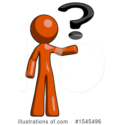 Royalty-Free (RF) Orange Design Mascot Clipart Illustration by Leo Blanchette - Stock Sample #1545496