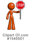 Orange Design Mascot Clipart #1545501 by Leo Blanchette
