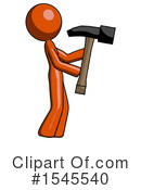 Orange Design Mascot Clipart #1545540 by Leo Blanchette